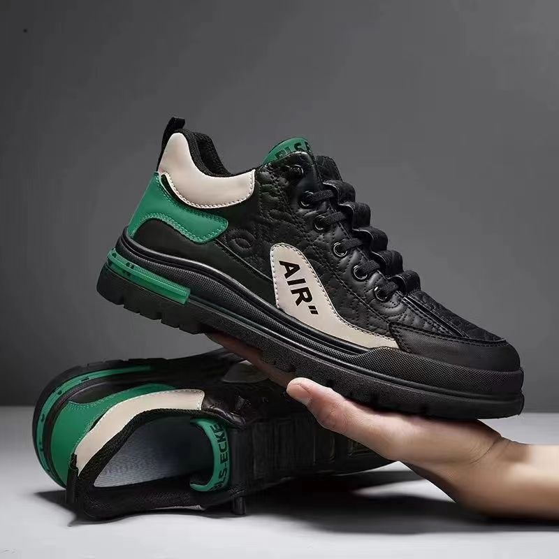 2025 New Shoes for Men Comfortable Lace Up Flat Men's Casual Shoes Outdoor Men's Sneakers Fashion Sport Vulcanized Shoes Male