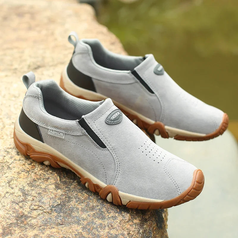 2023 New Outdoor Hiking Camping Light Running Lucky Shoes Jogging Casual Sports Men's Shoes Non Slip Loafers Hiking Shoes 39-46