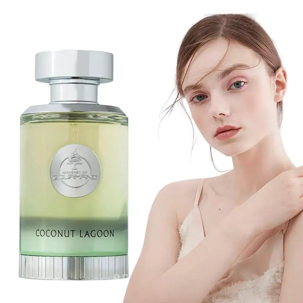 Refreshing Coconut Fragrance Advanced Fragrance Men Women Dating Travel Long Lasting Fragrance Everyday Elegance Perfume 100ml