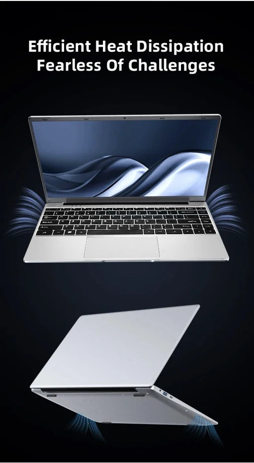 NEW 14.1'' Slim Office Laptop Windows 11 Intel i7 7500U 180° 12GB RAM 512GB 1TB SSD 1920*1080 Office Study Computer PC