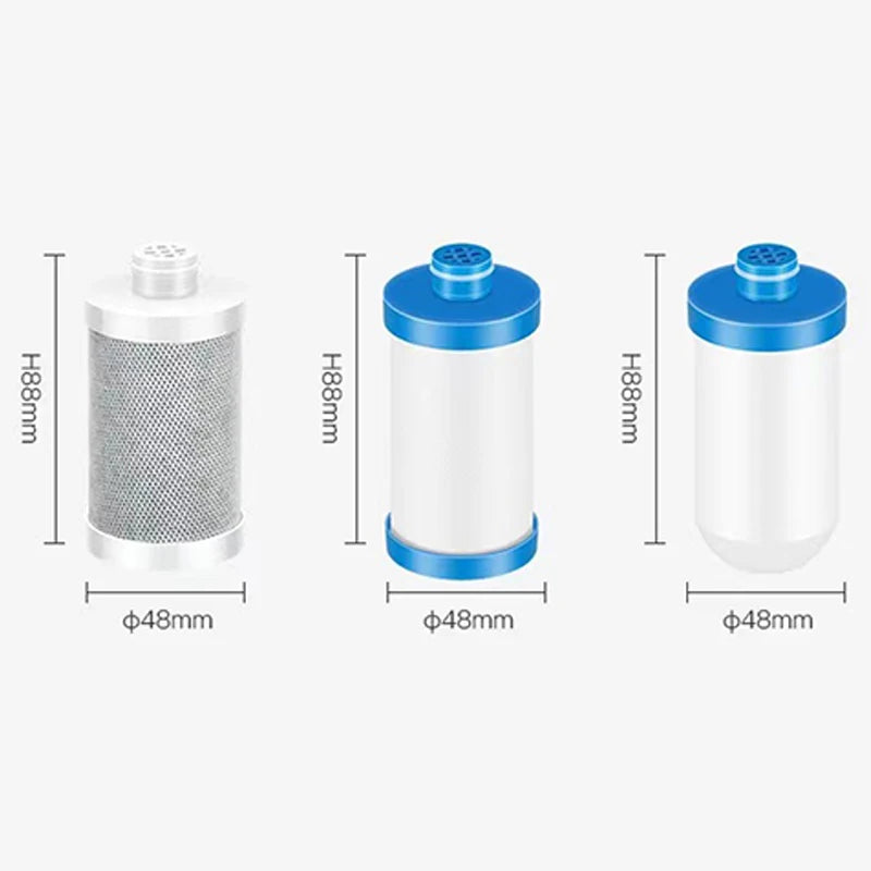 Pre-Filter For Washing Machines Shower Heads, Kitchen Water Faucets,Heavy Metal Removal,PP Cotton,Activated Carbon Filter