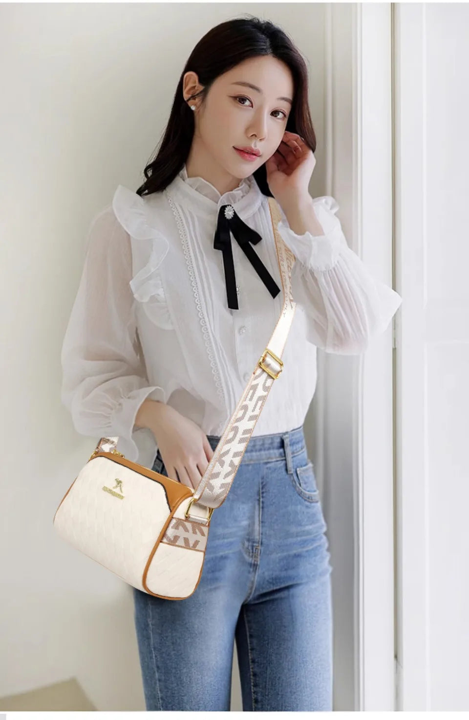 Luxury Handbags Women Bags Designer Crossbody Bags for Women Mother Soft Pu Leather Shoulder Purses Handbag Clutch 3 Layers Sac