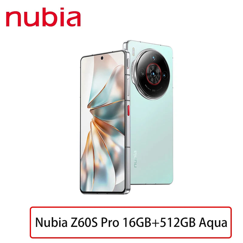 Nubia Z60S Pro 6.78" Smartphone Snapdragon 8 Gen 2 5100mAh Battery 80W charge satellite communication AI Phone Global Version