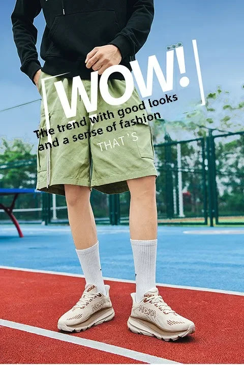 Running Shoes Carbon Board Speciality Marathon Men Sports Breathable Lightweight Women's Comfortable Athletic Nonskid Sneakers