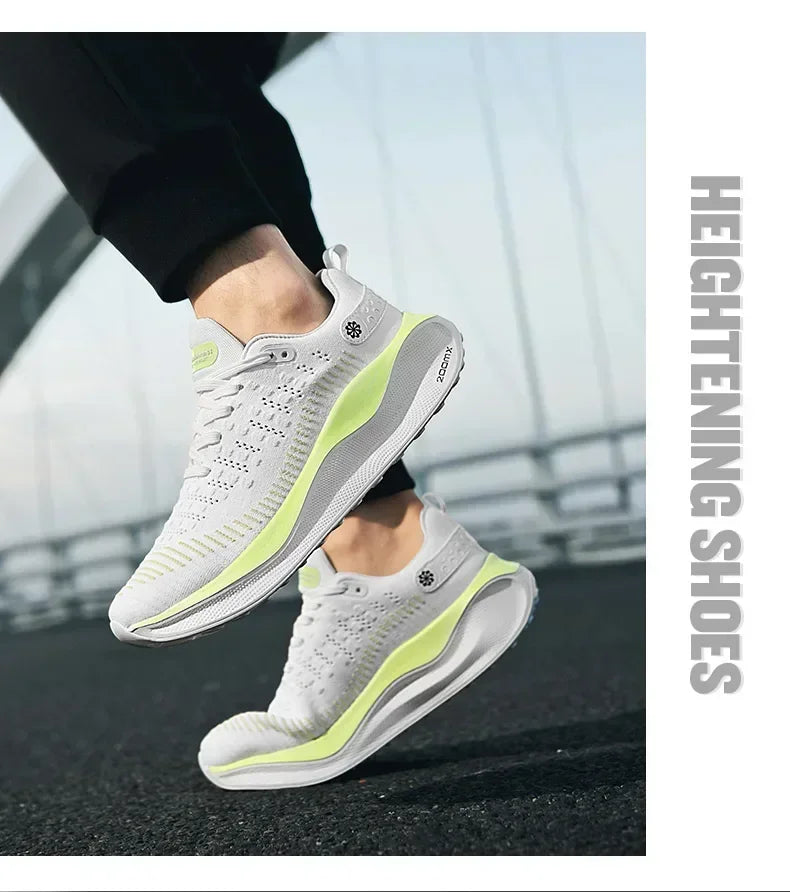 2025 v Fashion Men Sneakers Mesh Casual Shoes Lac-up Men Shoes Lightweight Vulcanize Shoes Walking Sneakers Zapatillas Hombre