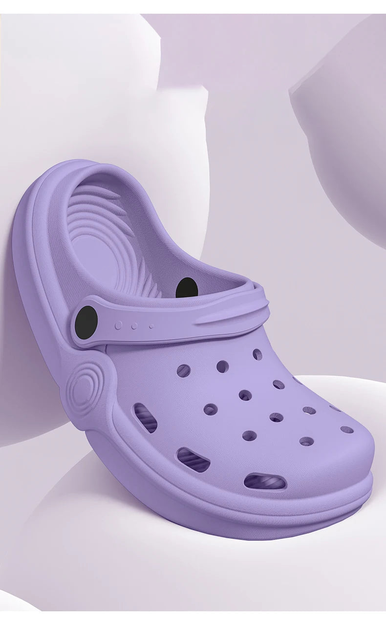 Dongdong Shoes Women's New Trendy Summer Thick Sole Increase Anti Slip Fashion Work Beach Baotou Slippery Sandals