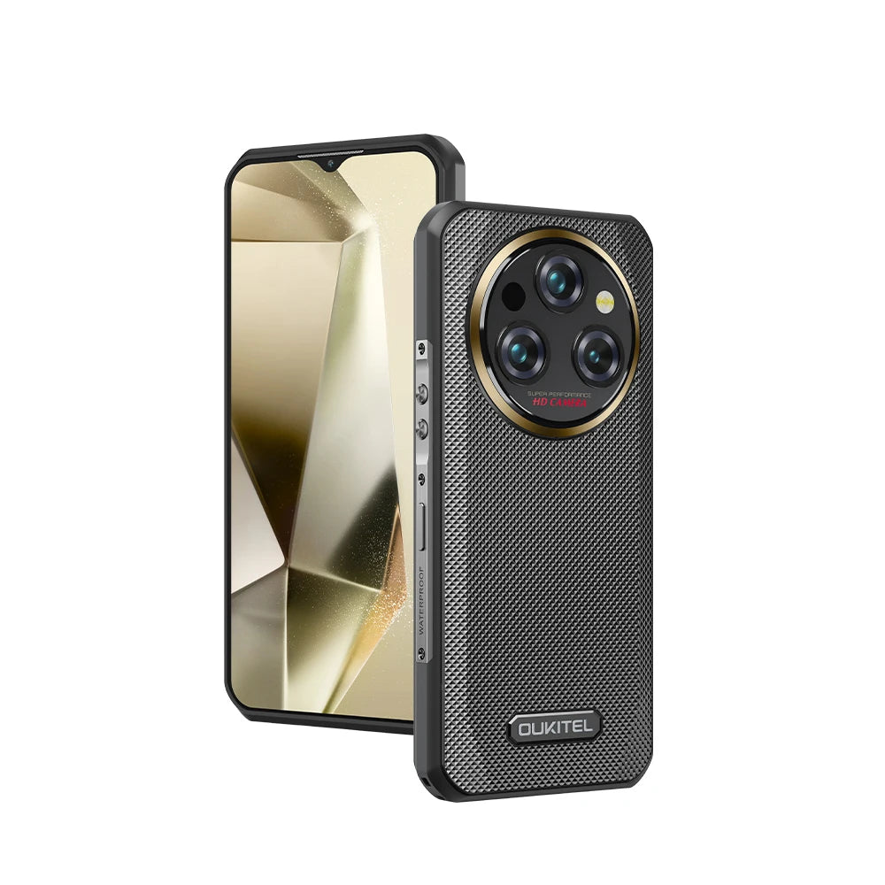 Oukitel WP35 PRO 5G Rugged Smartphone 11000mAh MediaTek Dimensity 6300 36GB 512GB 6.6" 2.4K Display 64MP Camera 33W Cell Phone