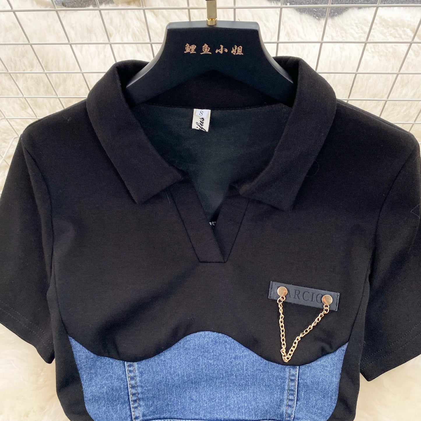 High Waist Bodycon Vestidos Mujer Women 2025 Dresses Contrast Fake Two Piece Dress Casual Fashion Vestido Temperament Robes