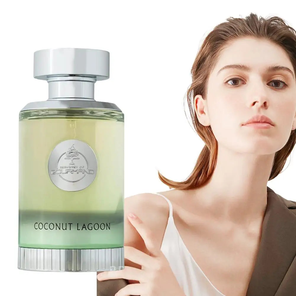 Refreshing Coconut Fragrance Advanced Fragrance Men Women Dating Travel Long Lasting Fragrance Everyday Elegance Perfume 100ml