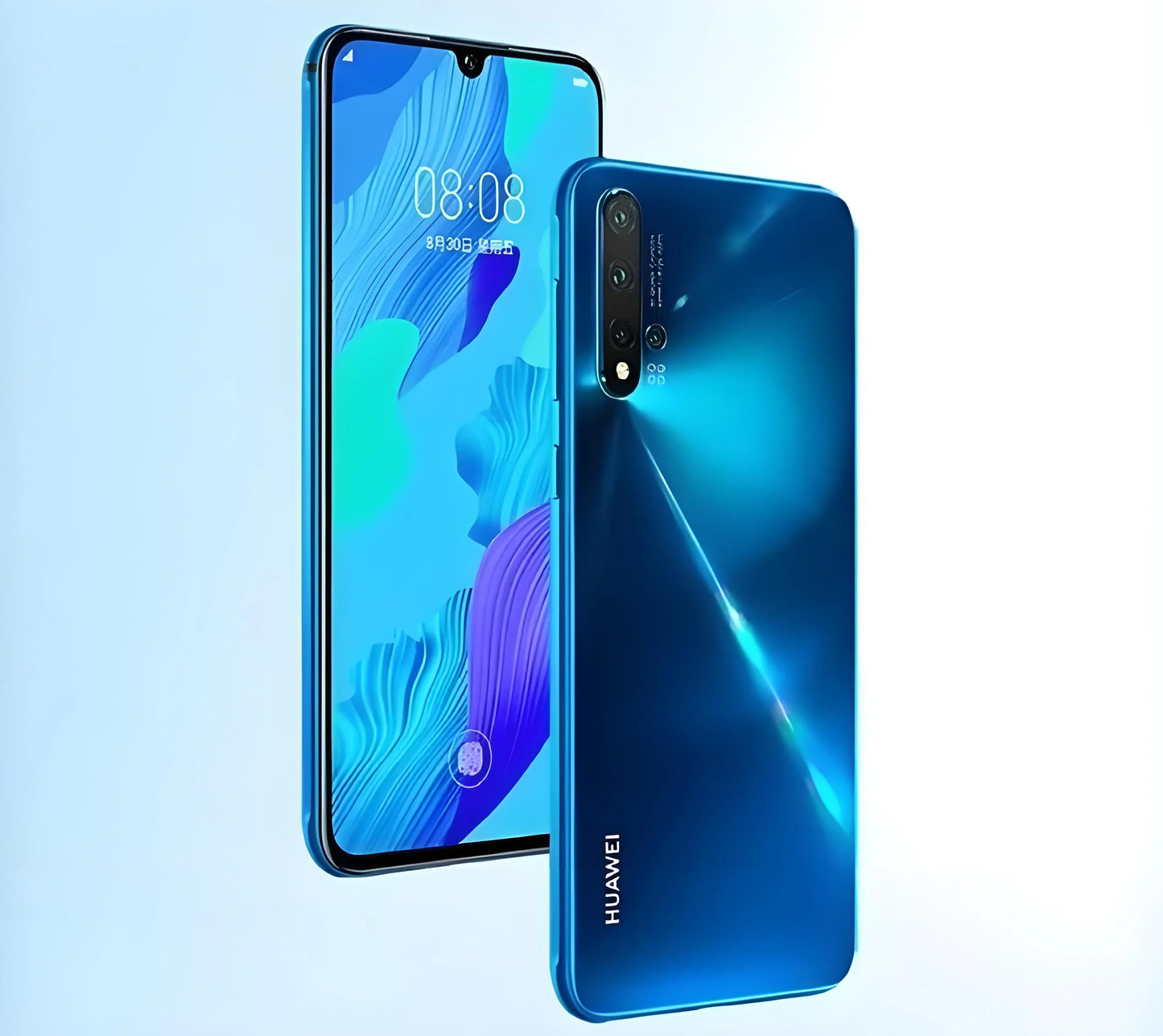 HUAWEI Nova 5T Smartphones Android Google Play Store 48MP Camera 6.26 inch 128GB 256GB ROM Mobile phones 4G Network Cell phone