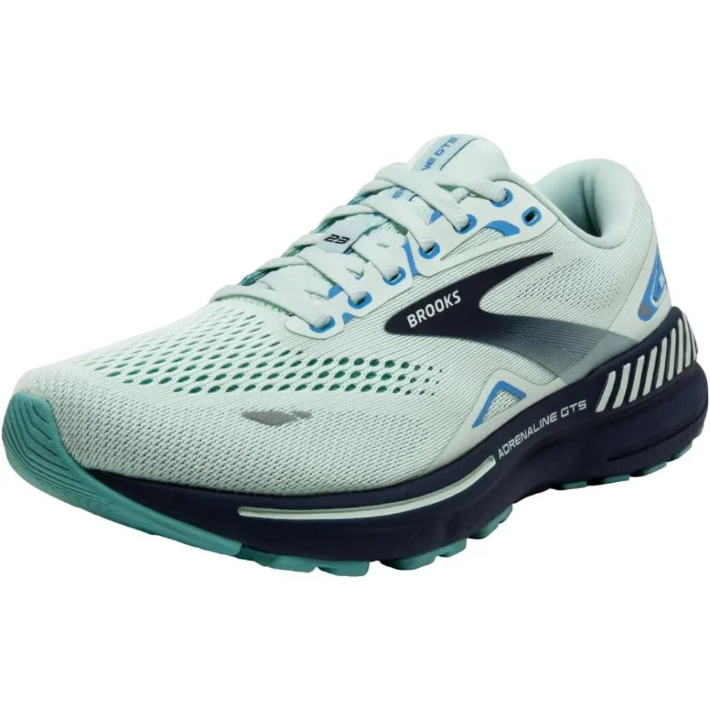Brooks Women’s Adrenaline GTS 23 Supportive Running Shoe Breathable Lightweight for Comfort