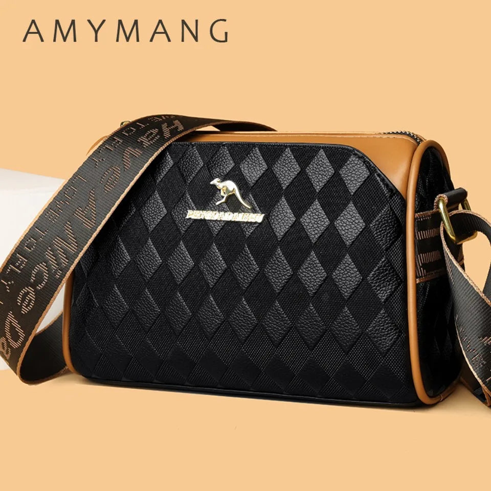 Luxury Handbags Women Bags Designer Crossbody Bags for Women Mother Soft Pu Leather Shoulder Purses Handbag Clutch 3 Layers Sac