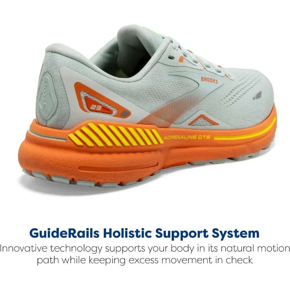 Brooks Women’s Adrenaline GTS 23 Supportive Running Shoe Breathable Lightweight for Comfort