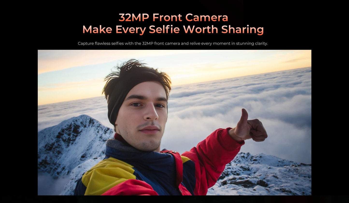 Oukitel WP55 Pro 11000mAh Rugged Smartphone 5G 11000mAh 48GB+512GB Andiron 15 64MP 33W Fast Charging NFC Cell Phone