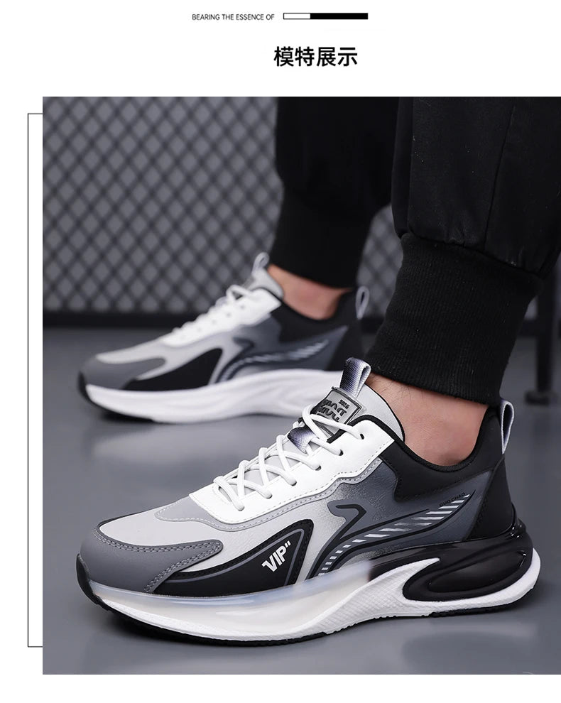 Large Size Athletic Sneakers For Men Outdoor Good Quality Walking Sneakres Shoes Male Lightweight Casual Running Shoes On Office