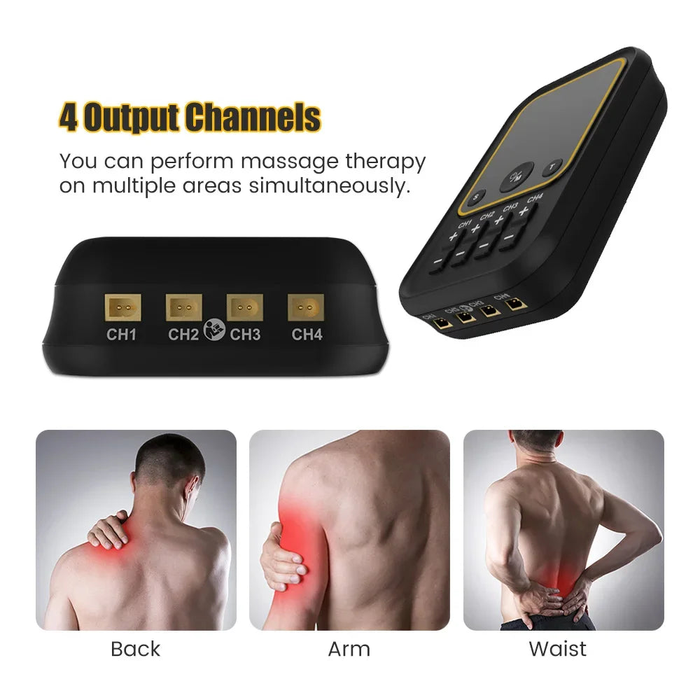 Electrostimulation Russian Wave Electric  Ems Muscle Stimulator Tens Unit Machine Professional Ems Acupenture Body Massager