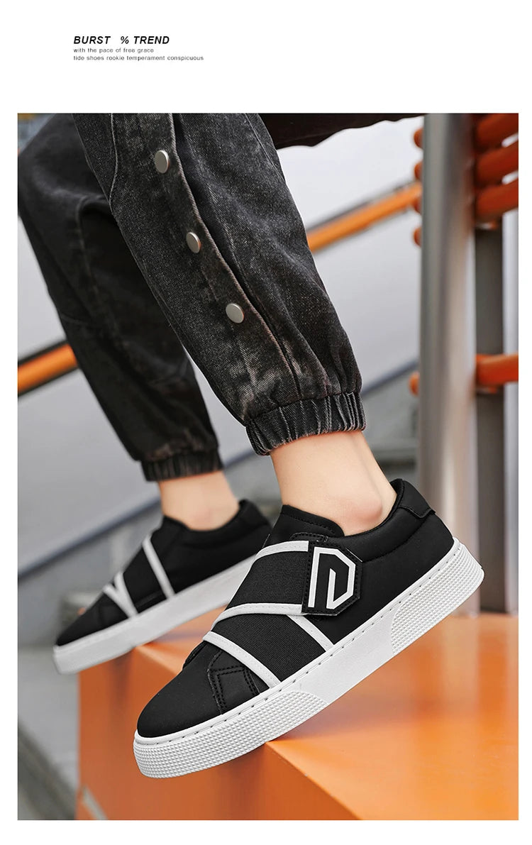 2024 Autum Couple's Concise Comforta Bleoutdoor Shoes Fashion Men Casual Thick Bottom Shoes Men's Breathable Vulcanized Shoes