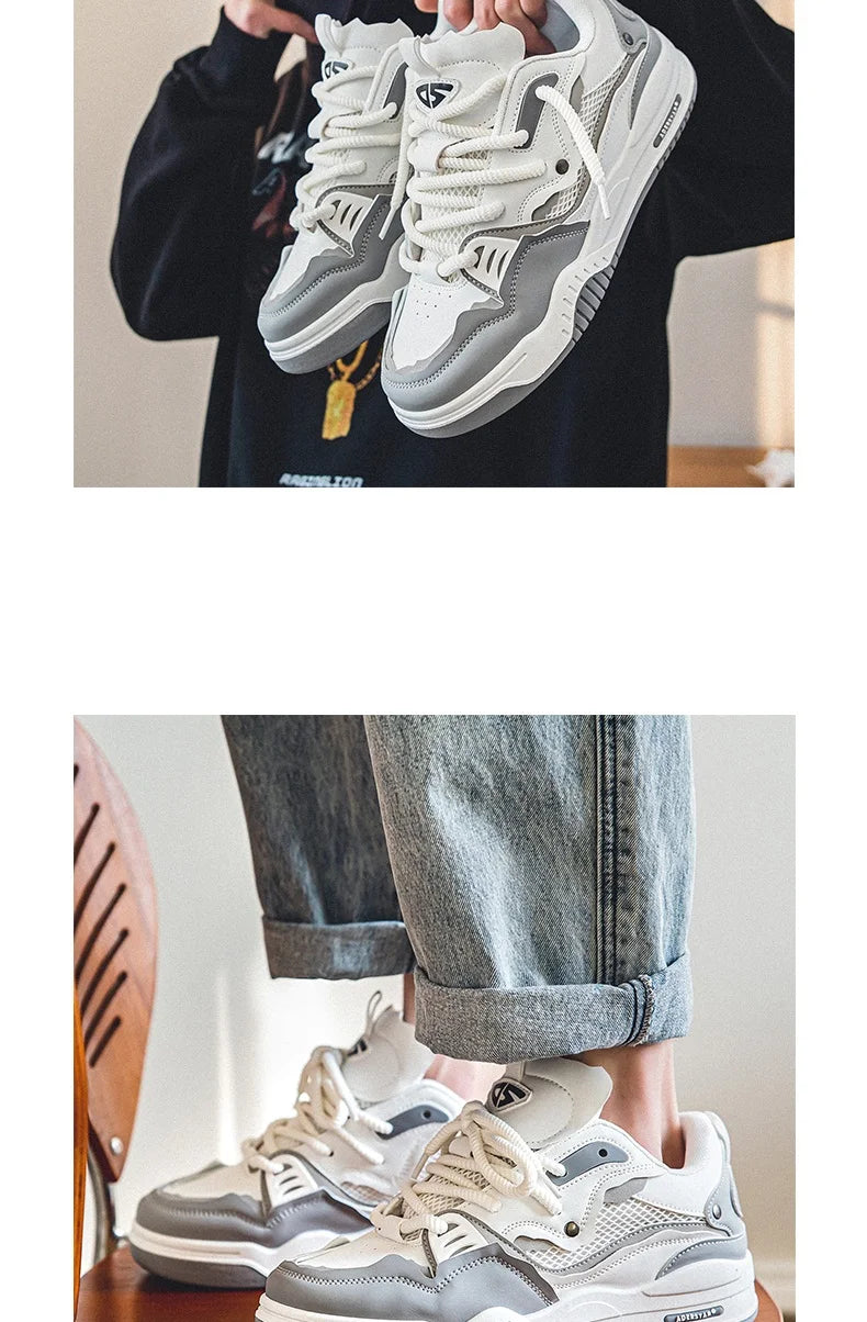 2024 Fashion Men's Casual Sneakers Platform Shoes Size 46 Comfortable Chunky Designer Skateboard Shoes for Men zapatillas hombre