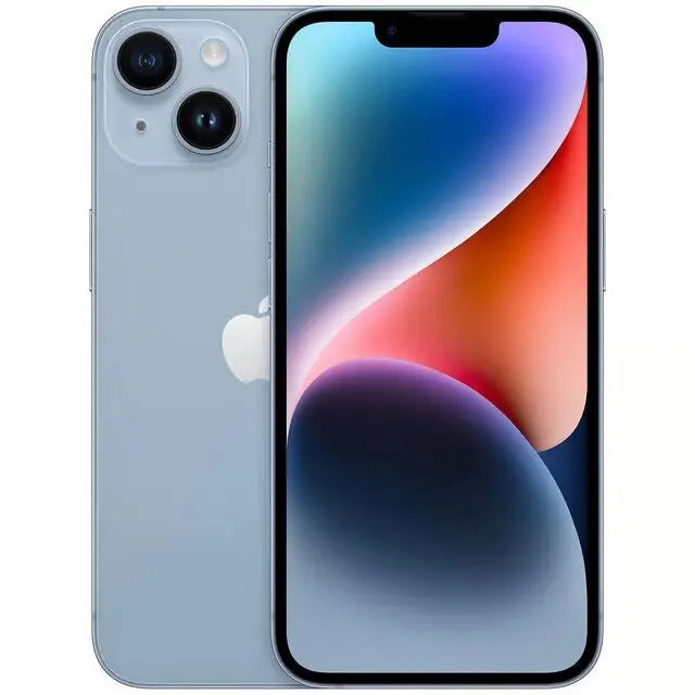 Refurbished phone APPLE iPhone 14 128GO 256GO 512go unlock smartphone inches, six cores, i0S A15.6GBRAM,12MP