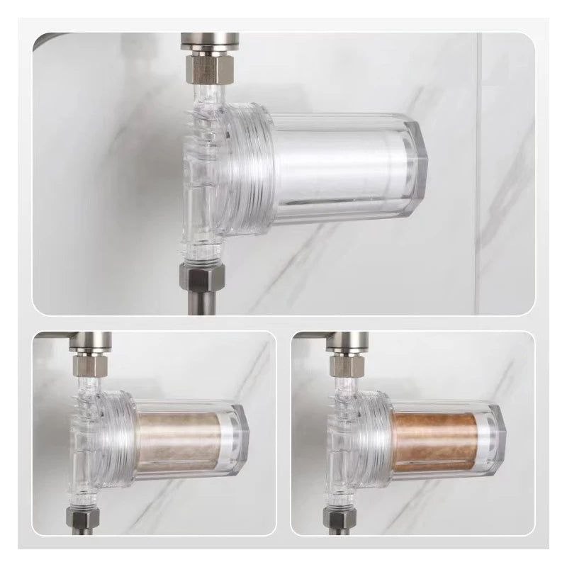 Pre-Filter For Washing Machines Shower Heads, Kitchen Water Faucets,Heavy Metal Removal,PP Cotton,Activated Carbon Filter