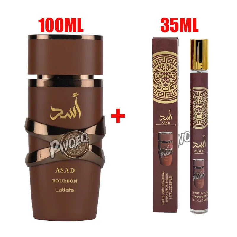 35ML/100ML 男士阿拉伯香水淡香水噴霧持久留香高品質中性費洛蒙阿拉伯男士香水