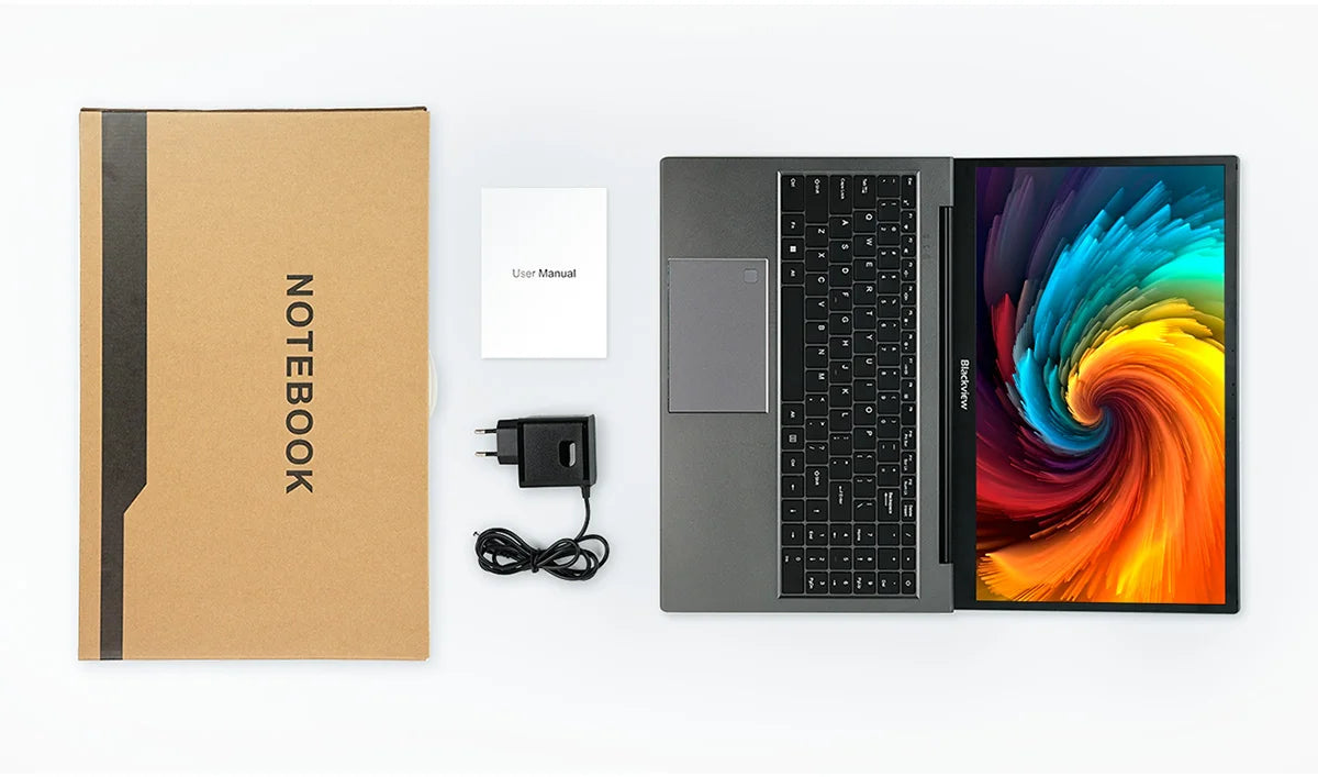 Blackview AceBook 8 Laptop 15.6" 12th Gen Intel Alder Lake N97 16GB RAM 512GB SSD + expansion up to 1TB Windows 11 Home 15.6"