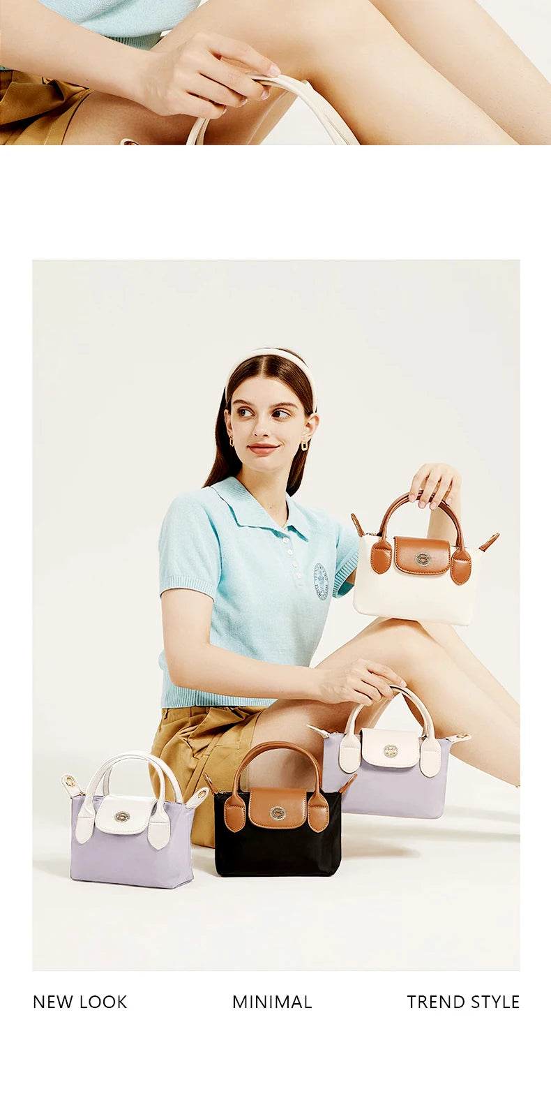 FOXER Fashion Women's Handbag Trapeze Bag 2025 New Summer Casual Crossbody Purse Female Shoulder Bag as Gift