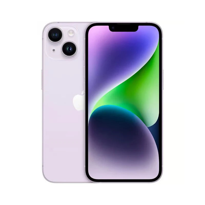 Refurbished phone APPLE iPhone 14 128GO 256GO 512go unlock smartphone inches, six cores, i0S A15.6GBRAM,12MP