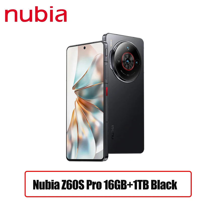 Nubia Z60S Pro 6.78" Smartphone Snapdragon 8 Gen 2 5100mAh Battery 80W charge satellite communication AI Phone Global Version