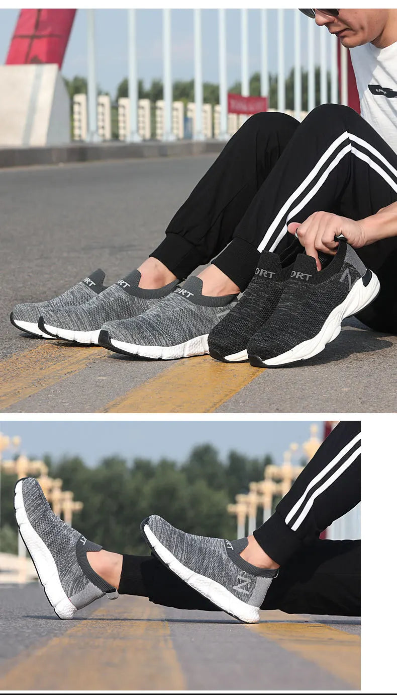 Size 36-46 Men Women Safety Work Boots Outdoor Hiking Shoes Air Mesh Sneaker Popcorn Sole Kevlar Insole Anti-smash Steel Toe Cap