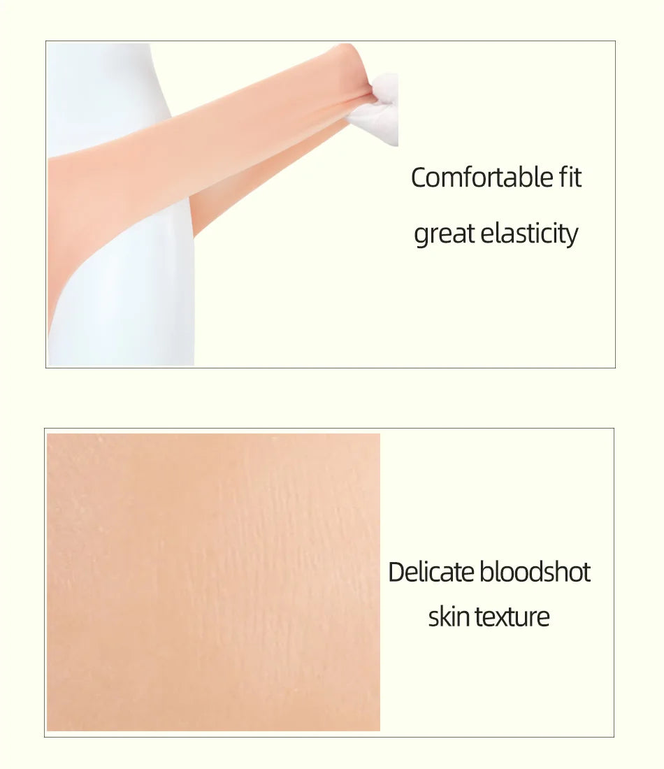 Simulated Silicone Fake Vagina Underwear Briefs Panties Hiding Penis For Crossdresser Transgender Shemale Dragqueen Cosplay Gays