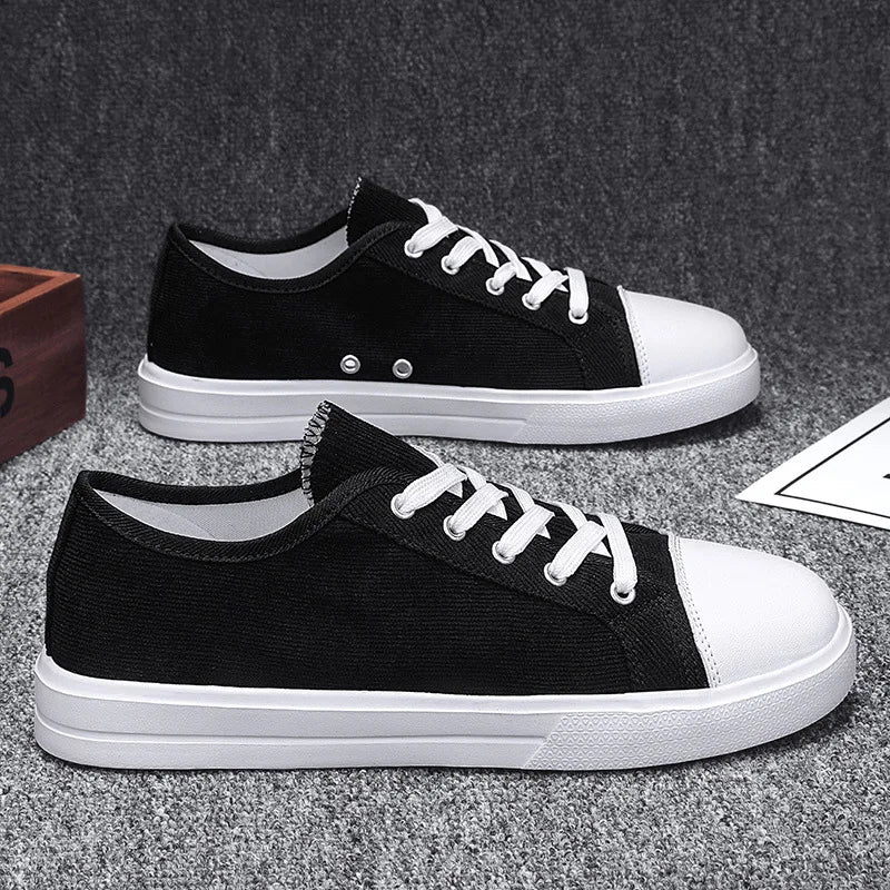 Men Canvas Sneakers Comfort Outdoor Walking Footwear Flat Casual skateboard Sports Shoes Skate Shoes Zapatos Hombe 2023