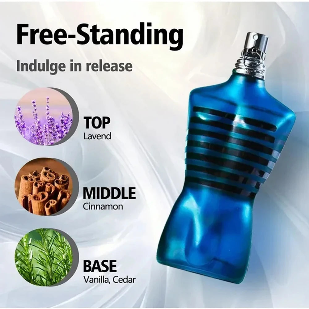 100/125ml 熱門品牌男士香水魅力古龍水原裝香水性感費洛蒙吸引女性男士香水持久