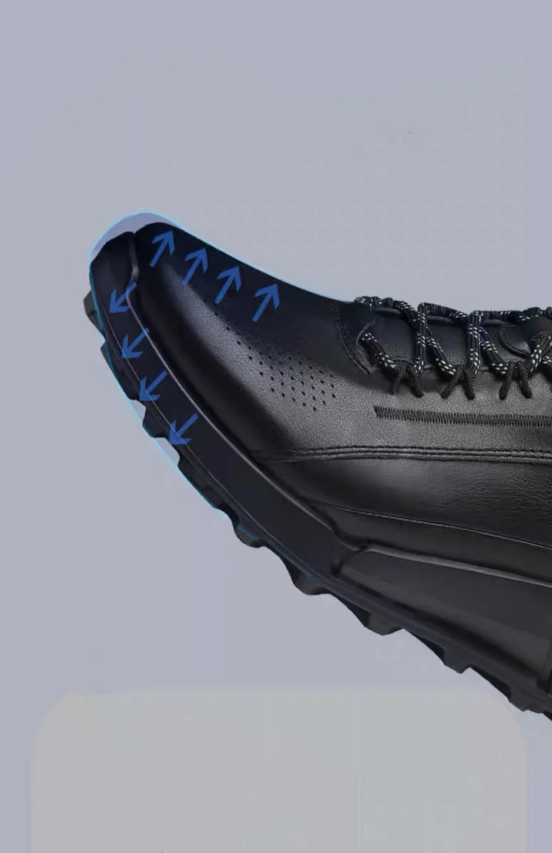 Men's Sneakers Casual Sports Shoes for Men Lightweight Leather Breathable Shoes  Mens Flat White Shoes Zapatillas Hombre