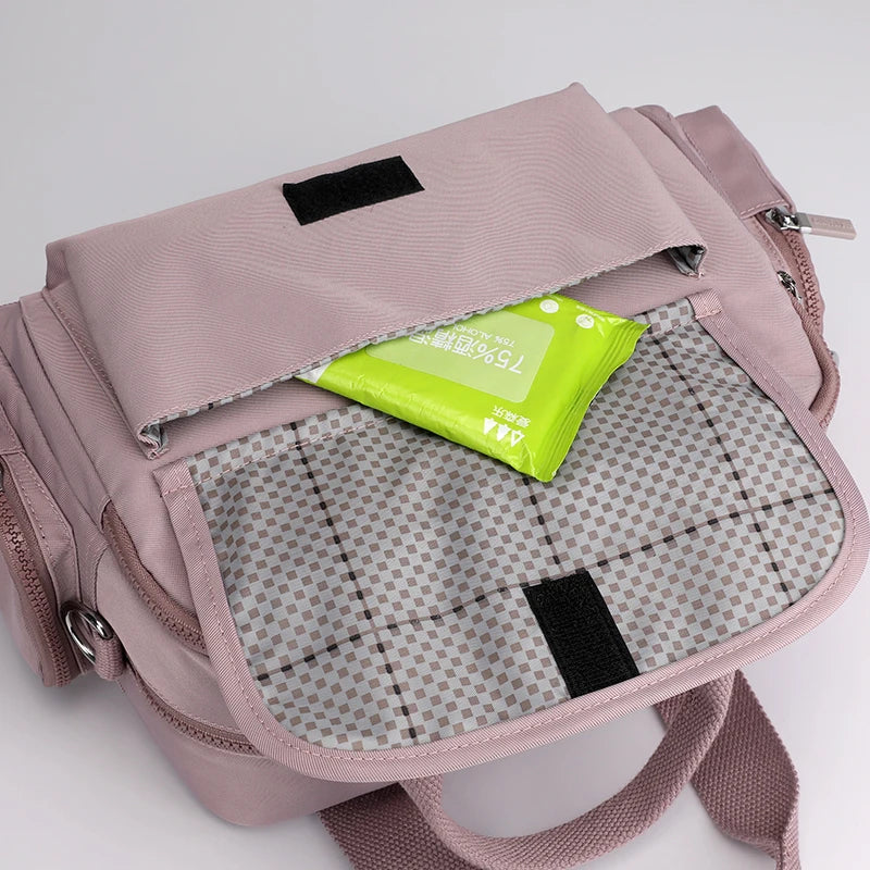 Fashion Multi Pocket Women‘s Handbag Durable Fabric Female Shoulder Bag Large Capacity Girls Shopping Bag Casual Tote SAC