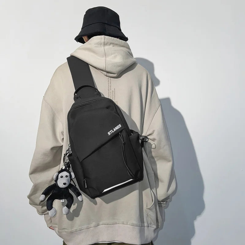 Fashion New Waist Bag Street Trend Chest Pack Shoulder Bag Unisex High Quality Nylon Belt Bags Brand Designer Phone Pack Purse