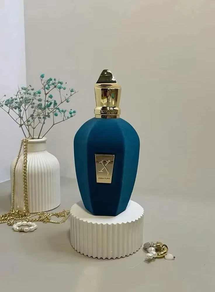 設計師玻璃瓶 ALEXANDRIA Erba Pura Soprano 女士男士噴霧 EDP 100 毫升身體噴霧 3.4 液體盎司持久留香