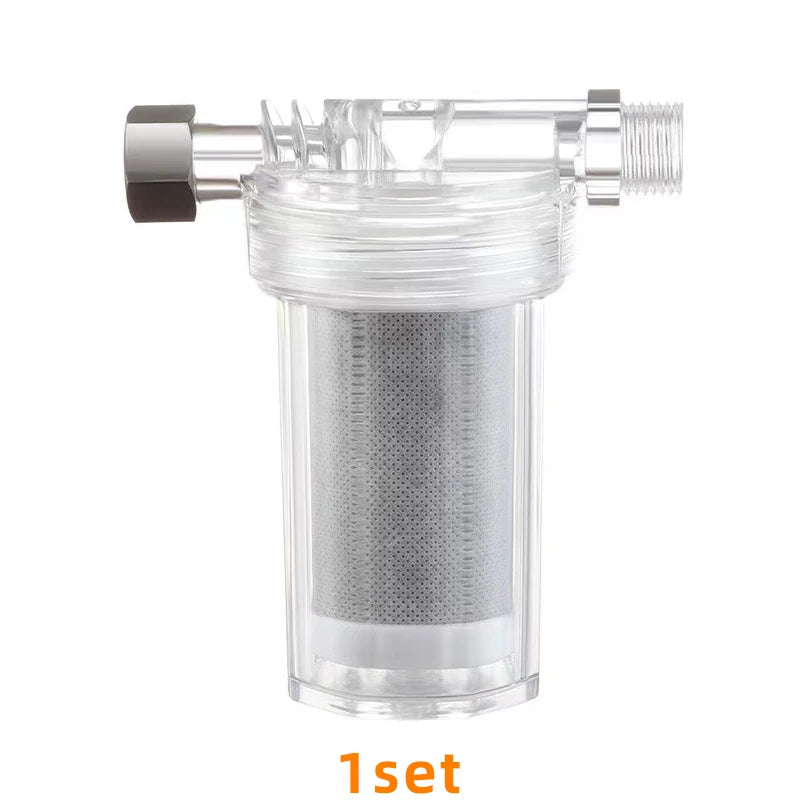 Pre-Filter For Washing Machines Shower Heads, Kitchen Water Faucets,Heavy Metal Removal,PP Cotton,Activated Carbon Filter