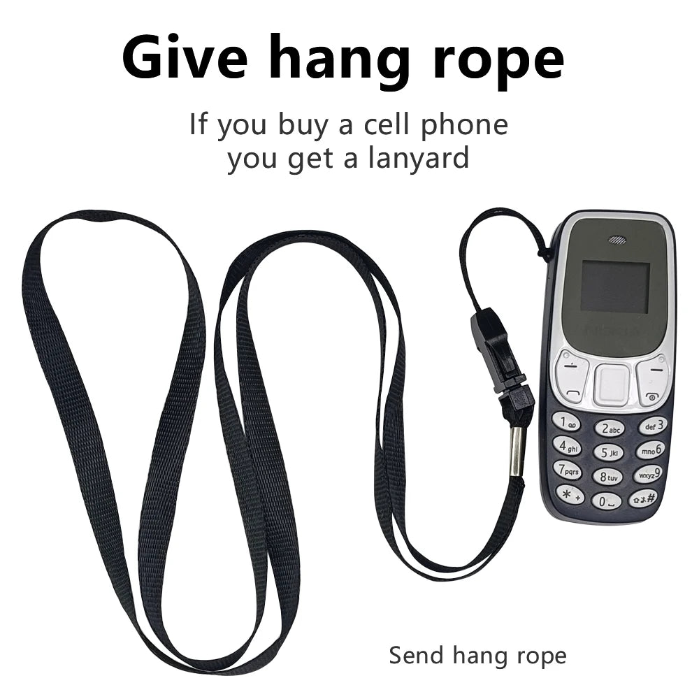 SERVO BM10 Mini Mobile Phone 2 SIM Card Bluetooth Earphone Voice Changer Dialer Low Radiation Sound Recording Small Cellphone