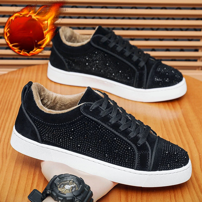 High Quality Mens Sneakers Non-slip Men Casual Shoes Fashion Outdoor Walking Shoe Designer Platform Shoes Lace-up Mens Shoes