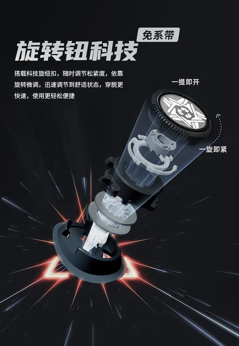 Rotating Button Work Sneaker Air Cushion Steel Toe Safety Boots Anti-Smash Work Shoes Indestructible Protective Safety Shoes Men