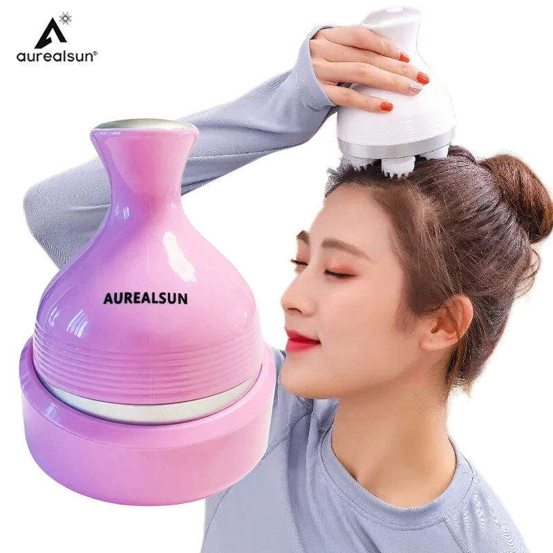 Electric Head Massage Health Care Antistress Relax Body Massagem  Deep Tissue Wireless Scalp Massager Prevent Hair Loss Relieve