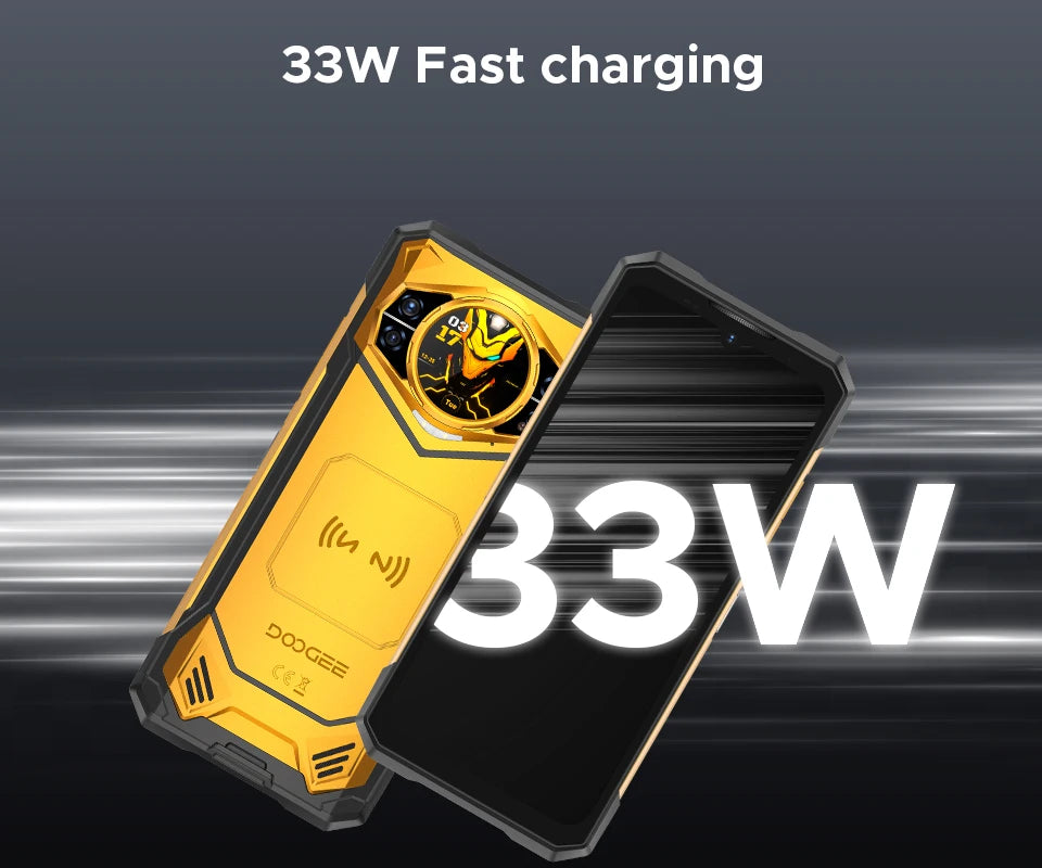 Doogee S200 X 5g Rugged Phone 12+512Gb Smartphone 6.72” Fhd+120Hz Ips Screen Dimensity 7050 10100Mah Battery Ai Mobilephones