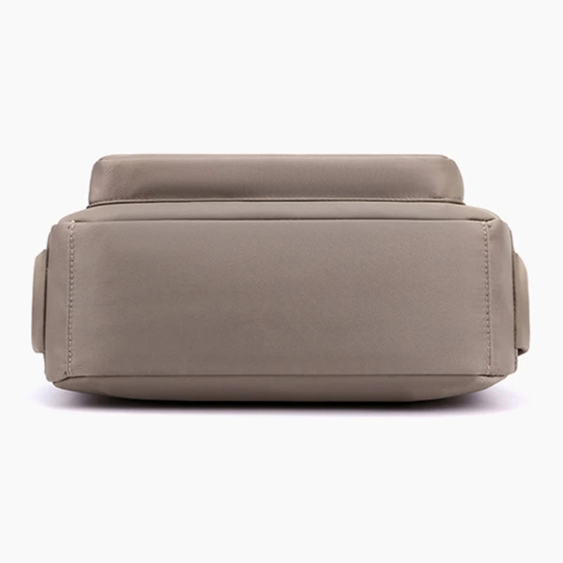 New Female Nylon Bag Casual Shoulder Bag Multi-layered Phone Bag Multi-pocket Shoulder Bag Solid Color Ladies Crossbody Bag