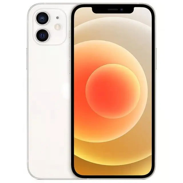 Refurbished phone APPLE iPhone 12 64GO 128GO 256go unlock smartphone inches, six cores, i0S A14.4GBRAM,12MP(Excellent Condition)