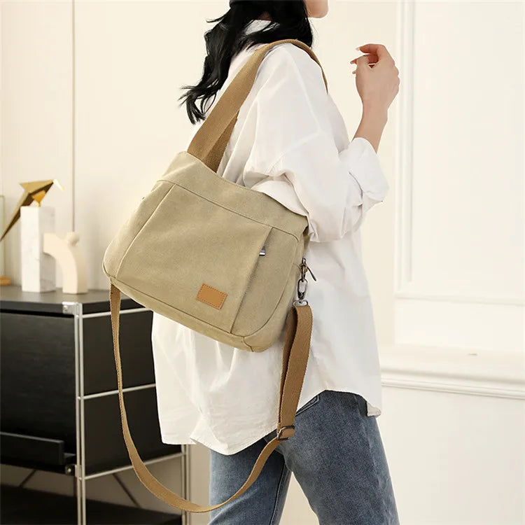 New Women's Shoulder bags Youth Female Crossbody Bag Top-Handle Bags Handbags High Quality canvas Ladies Leisure Totes Bolsa