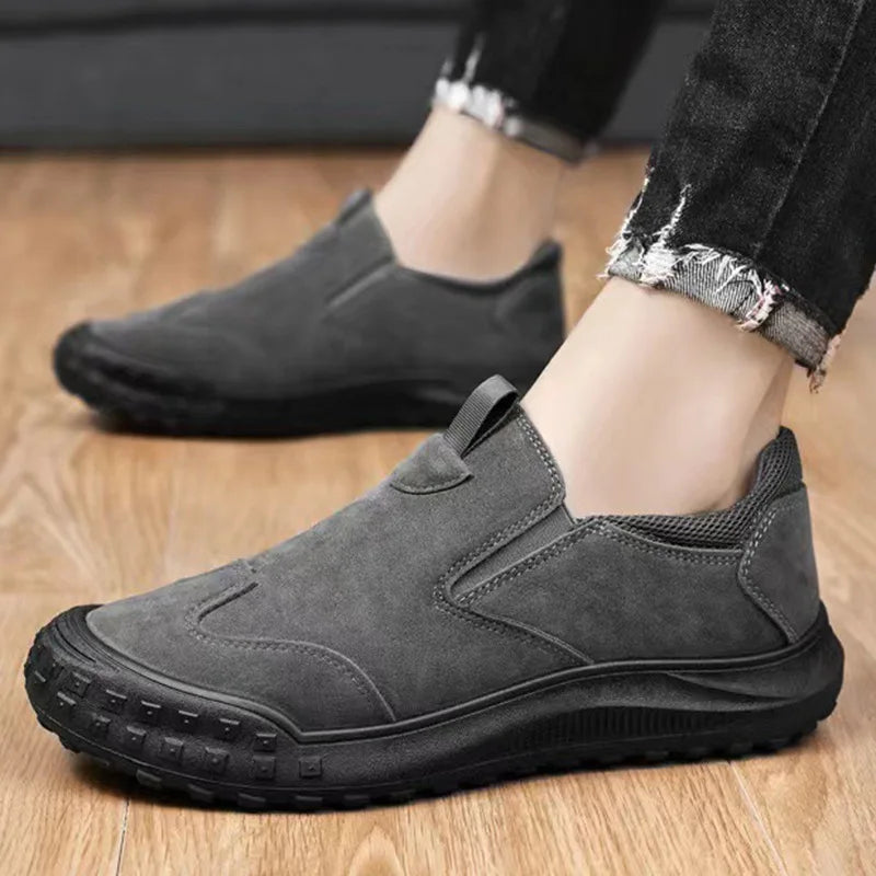 2025 Men's Loafer Shoes, Breathable Comfy Non-slip Slip On Shoes, Men's Walking Shoes, Spring And SummeFashionable Men's Shoes