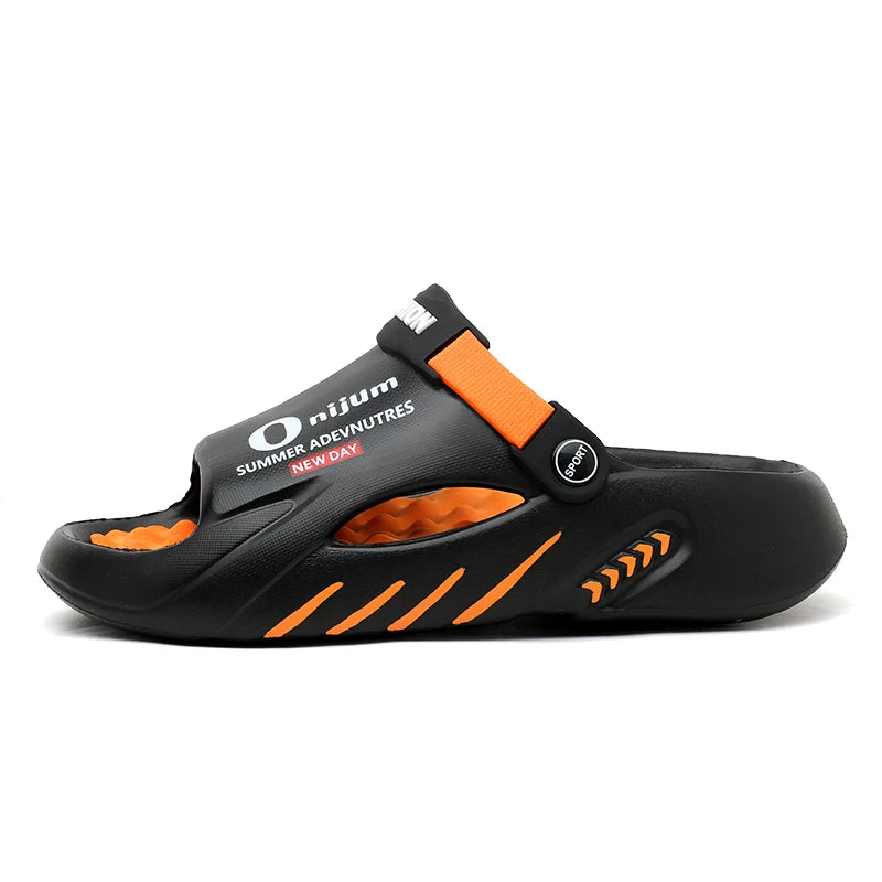 Men Slippers 2025 New Summer EVA Soft-soled Platform Slides Sandals Indoor Outdoor Walking Beach Shoes Flip Flops Mens Shoes