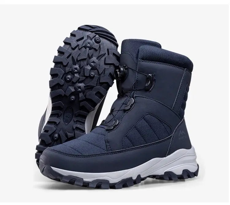 2025 Winter New Thick-soled Non-slip Comfortable Lightweight Velvet Outdoor Cotton Boots Men