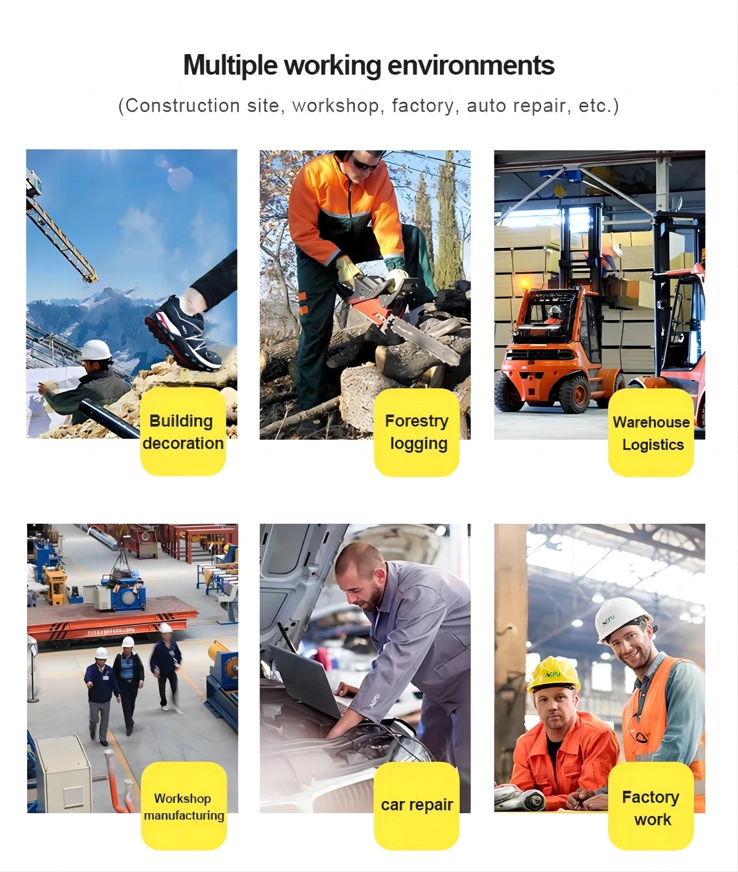 Outdoors Desert Boots Steel Toe Shoes Work Boots Indestructible Shoes Protective Boots Safety Shoes Combat Boots Puncture-Proof